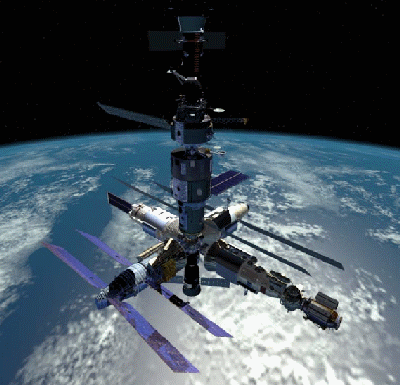 The MIR Space Station Was Swarmed By UFO'S In 1995 Mir1