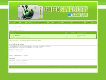 [Share] skin phpb3 Green đơn giản Preview