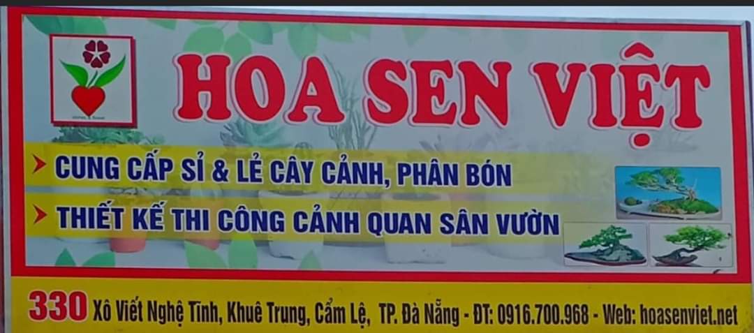 Việt - Hoa Sen Việt tự hào là vườn cay canh da nang 18-6