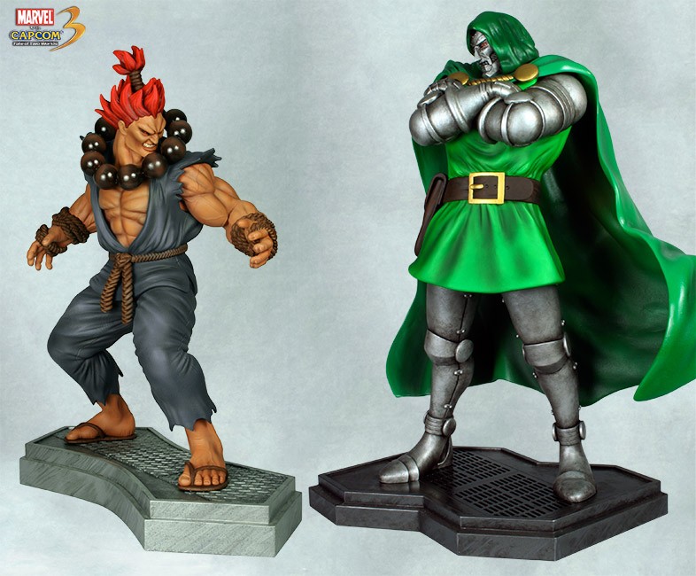 [Hollywood Collectibles] 1:4 Scale Dr. Doom vs Akuma [Marvel vs Capcom 3] Akuma_doom2