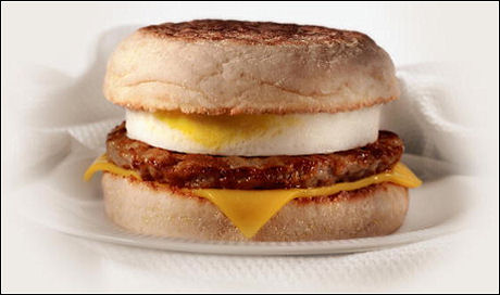 Burger McDonald Mcmuffin