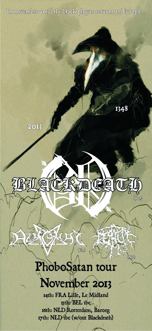 AZAGHAL / BLACKDEATH / GESTALTE minitour november 2013   Phobosatanweb