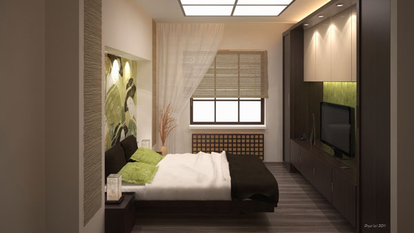 أفكار لغرف نوم أكثر راحة 12-japanese-bedroom