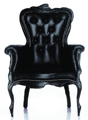 Cveti789      ! Moooi-smoke-armchair-black