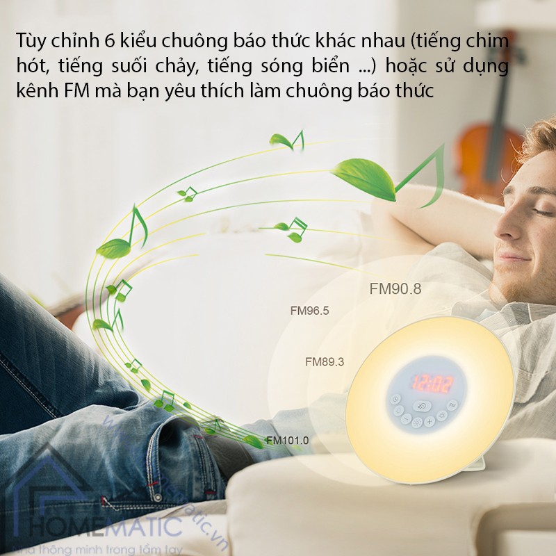 Diễn đàn rao vặt: Đồng hồ báo thức bằng âm thanh ánh sáng thiên nhiên Homematic.vn_dong-ho-bao-thuc-bang-anh-sang-va-thanh-thien-nhien-eclockv13