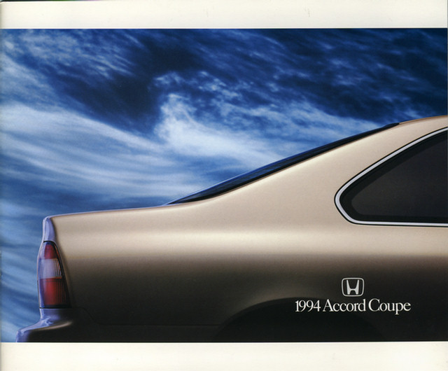 5th gen catalogs/literature 1994%20Accord%20Coupe%20(US)