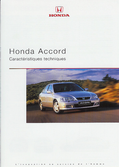 6th gen catalogs/literature 2000%20Accord%20(FR)%20Tech%20Spec%20-%2075dpi