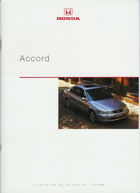 6th gen catalogs/literature 2001%20Accord%20(FR)