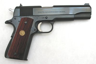 If you were to be a handler what weapons would you give to your charge? Colt45