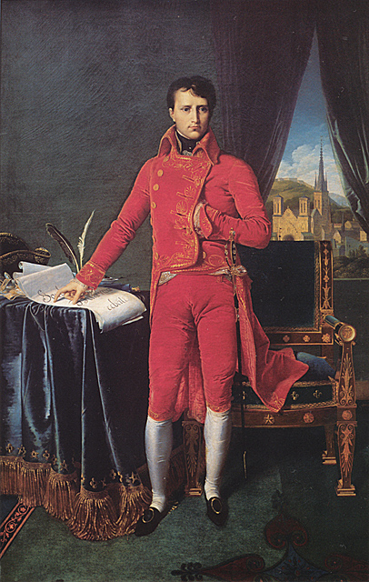 Le tableau de l'Empereur que je préfère. Ingres_Bonaparte_as_First_Consul