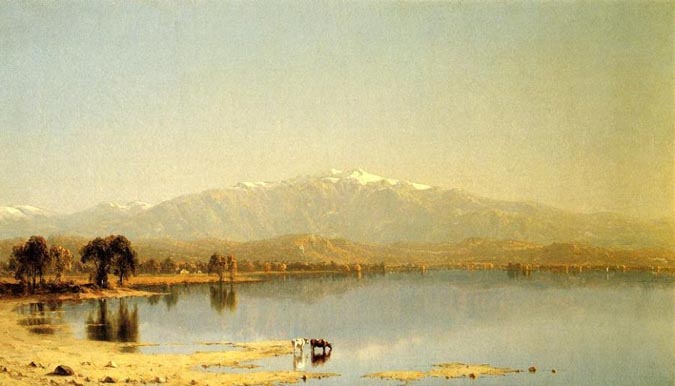 Водопоя Early_October_in_the_White_Mountains_1860