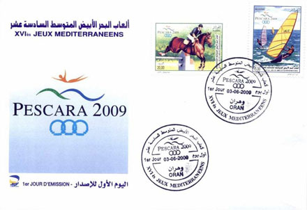 Horses / Pferde (Marken auf Brief oder Karte) - Seite 2 Algir026-fdc