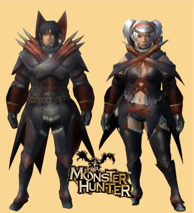 liste des armures épéistes de monster hunter tri Gigginox-armure