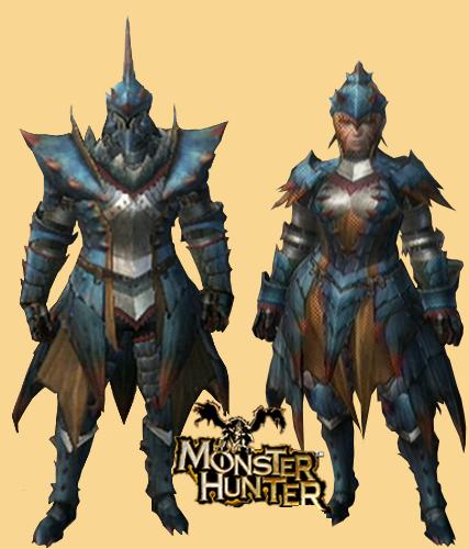 liste des armures épéistes de monster hunter tri Lagiacrus-armure