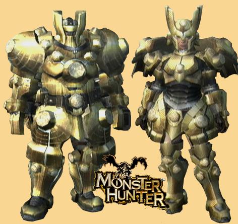 liste des armures épéistes de monster hunter tri Uragaan