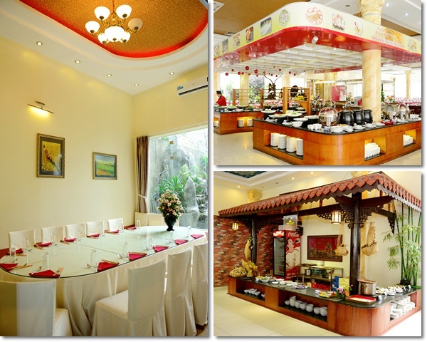 Nhà hàng buffet Hương Sen – thiên đường ẩm thực chỉ có tại Hà Nội Khong-gian-nha-hang-huong-sen1
