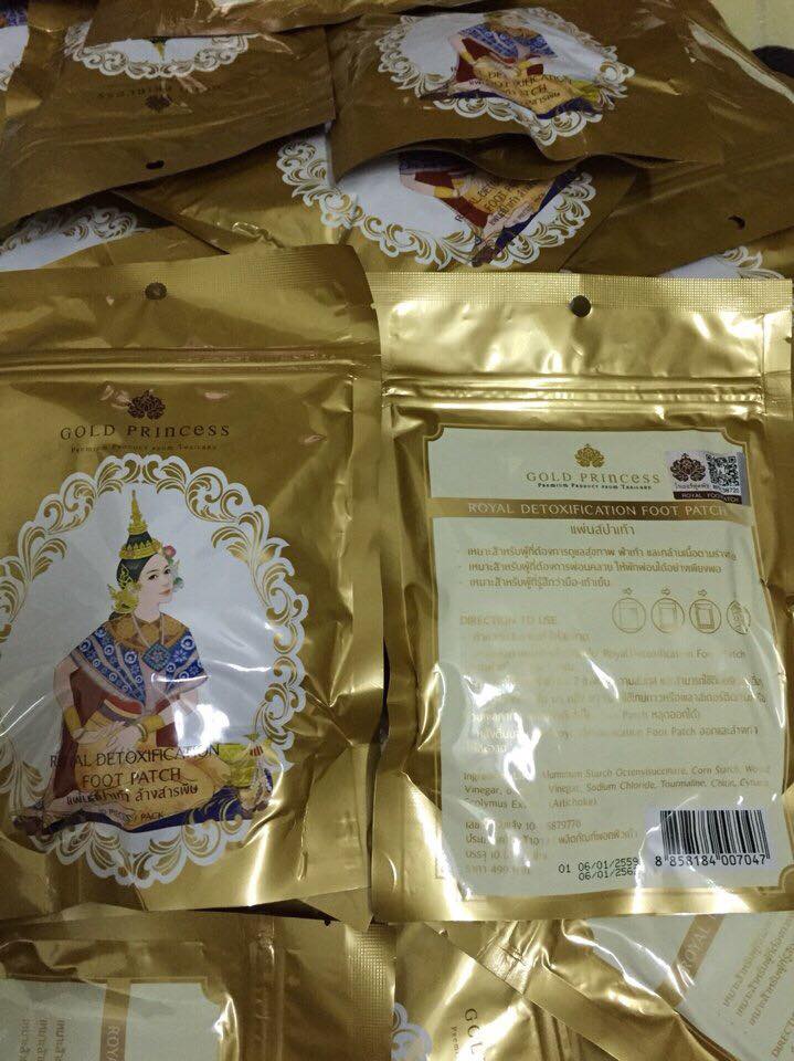 Miếng dán thải độc thái lan Gold Princess Dan_thai_doc_1