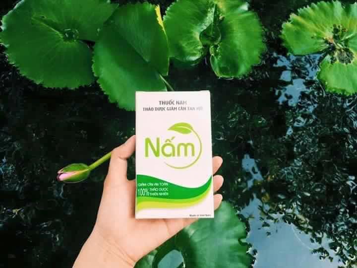 Nước hoa, mỹ phẩm: Thuốc giảm cân thảo dược tan mỡ nấm Giam_can_nam_chieu_xuat_100_thao_duoc_thien_nhien