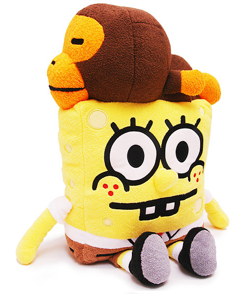 Nanochichi dice: Spongebob-bape-plush-toy-1