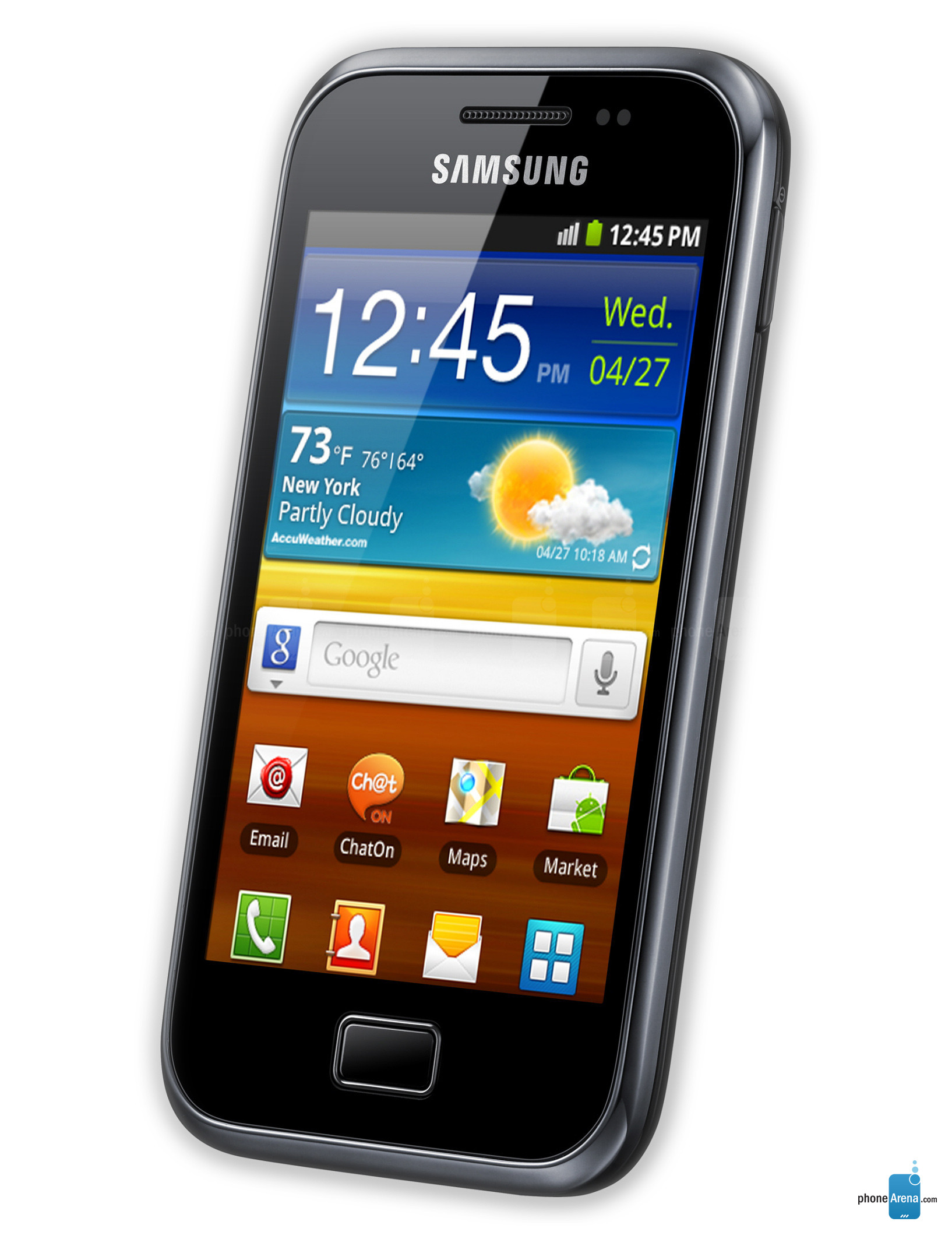 الهاتف الجديد من سامسونج اول جهاز يتم عرضة فى 2012 Samsung-Galaxy-Ace-Plus-1