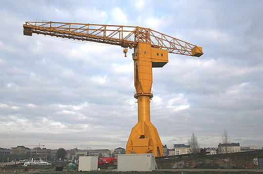 Mana  de la grue  239404-la-grue-titan-jaune