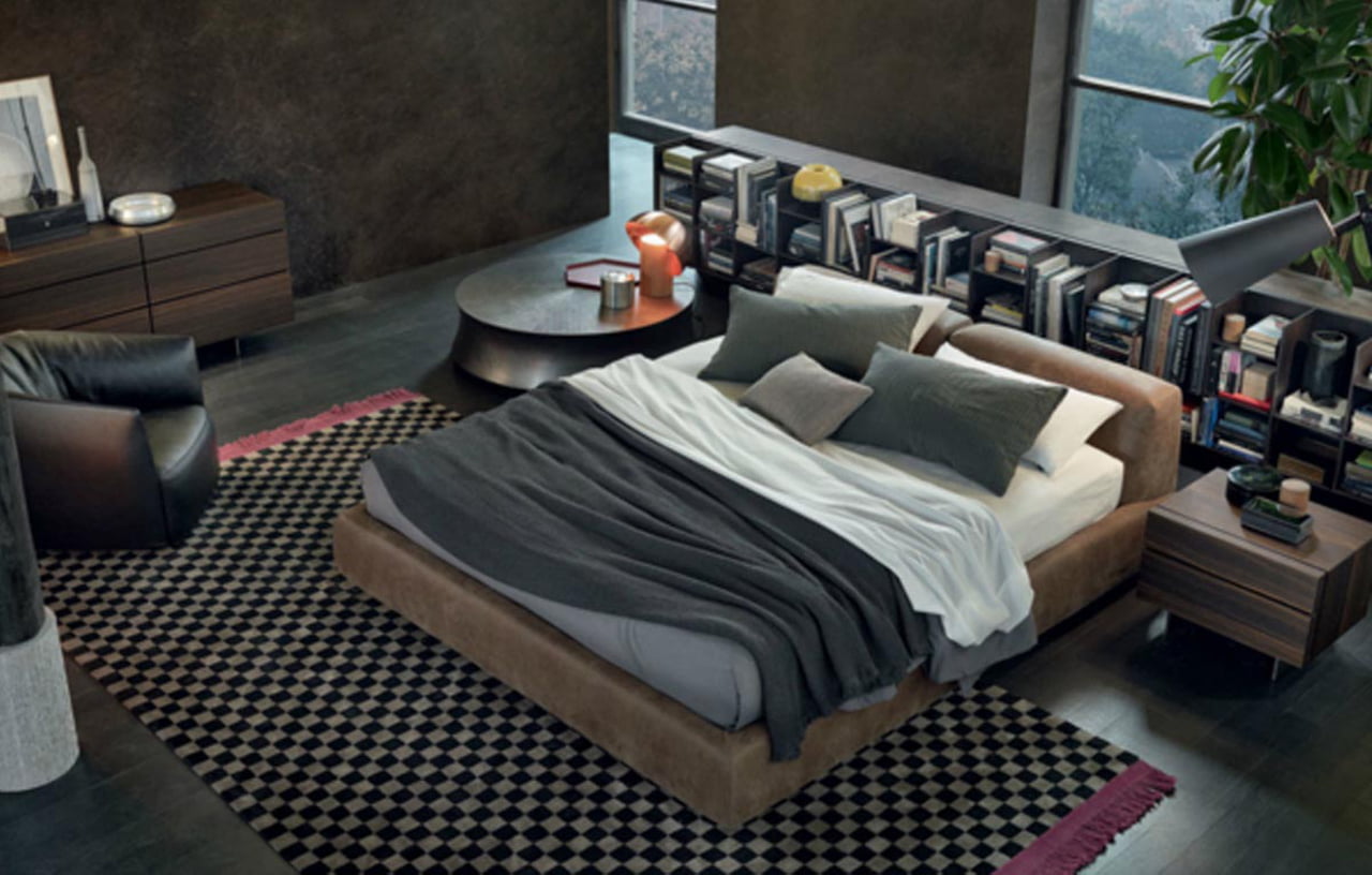  غرف النوم العصرية الأنيقة من مجموعة Poliform الإيطالية 830402