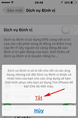 Hướng dẫn tăng thời gian sử dụng pin cho iPhone bằng cách tắt định vị Tat-dinh-vi-iphone-5