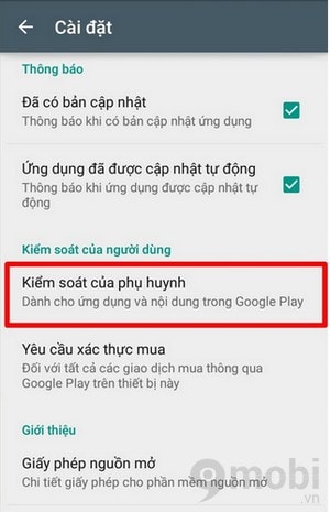 Bật chế độ kiểm soát phụ huynh trên Android Bat-che-do-kiem-soat-phu-huynh-tren-android-3