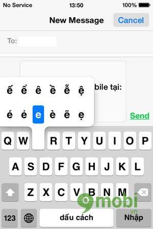 Hướng dẫn soạn thảo văn bản nhanh hơn trên iPhone Go-nhanh-chu-co-dau