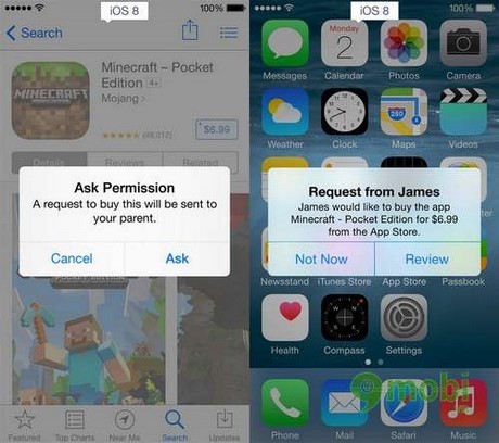 Những tính năng khác biệt giữa iOS 8 và iOS 7  Khoa-tre-em