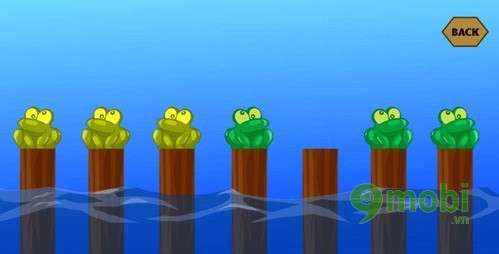 Đáp án game qua sông IQ câu 5, đổi chỗ 6 con ếch Dap-an-game-qua-song-iq-cau-5-15