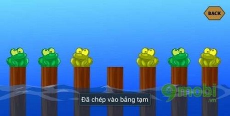 Đáp án game qua sông IQ câu 5, đổi chỗ 6 con ếch Dap-an-game-qua-song-iq-cau-5-5