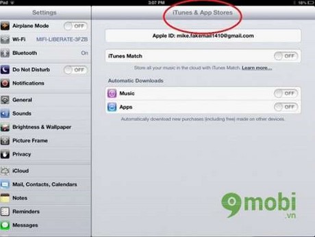 Hướng dẫn thay đổi thông tin tài khoản itunes Thay-doi-apple-id-tren-ipad-2