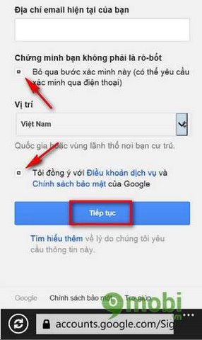 Tạo tài khoản Gmail trên Winphone Tao-gmail-winphone-6