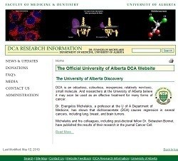 Découverte d’un traitement anticancer simple, mais qui n’intéresse pas les lobbies pharmaceutiques University-of-Alberta-DCA-Website-86641