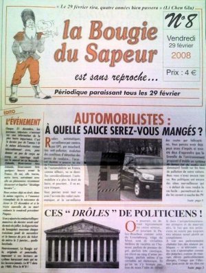 le 29 février .. .La Bougie du sapeur Journal-82e6e