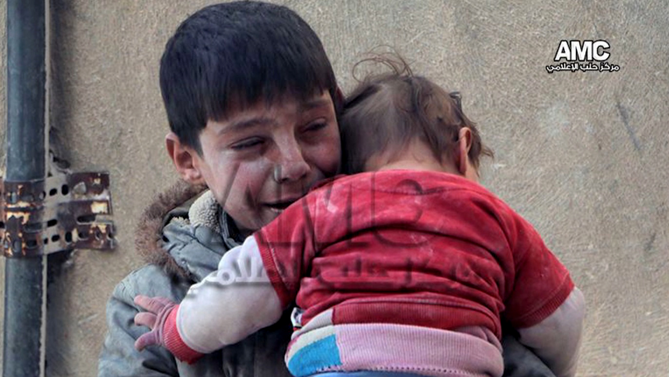 أطفالنا وأطفالهم .. بلغة الصور ستفهمون الرسالة Screaming_children_syria2