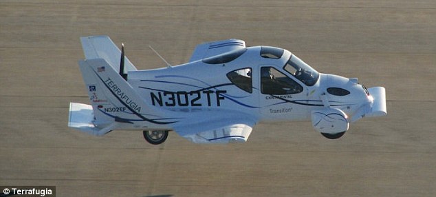 Road legal at last: The flying car finally gets its driving licence after years of delays Article-2011985-0CE48E3D00000578-127_634x286