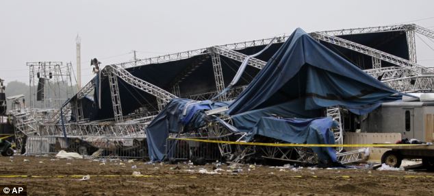 بالصور // حادث مروع بسبب الرياح انهيار مسرح معدنى فى ماربون بالولايات المتحدة ومقتل 5 افراد واصابة العديد Article-2025832-0D6DD4B200000578-741_634x286