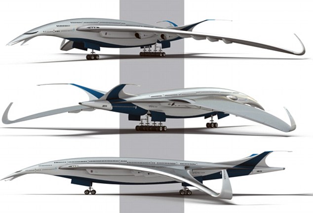 أجنحة الماء : لوكهيد Stratoliner المفهوم طائرة تعمل بالهيدروجين التي يمكن أن تطير في أي مكان على الأرض دون توقف  Article-0-0E20FB1A00000578-342_634x432