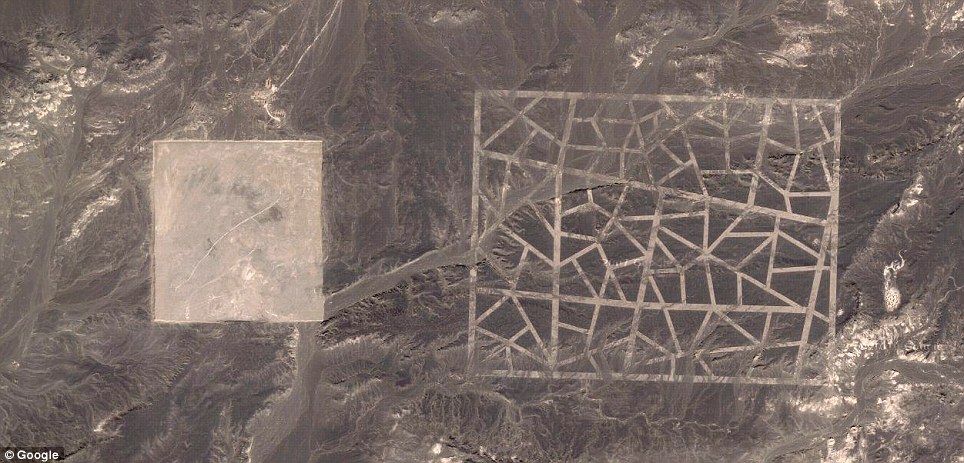 Google Maps détecte d’étranges structures dans le désert chinois Article-2061424-0ECC75B700000578-364_964x463