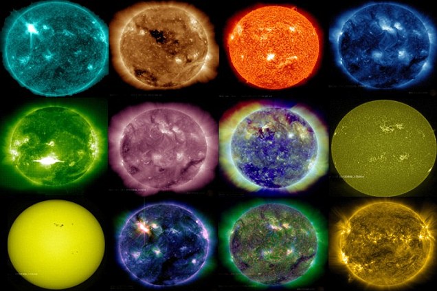  صور مذهلة للشمس خلال العواصف الشمسية هذا الأسبوع  images of the sun taken during this week's solar storms Article-2112521-1218F24F000005DC-785_636x423