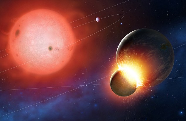 Esta es la forma en que el mundo se acaba: Los planetas se convirtió en polvo devorado por una estrella enana blanca ofrecen una visión de nuestra propia apocalipsis Article-0-12EB7065000005DC-355_634x414