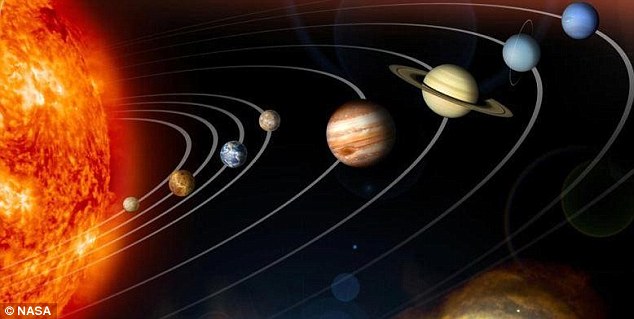 Astrónomo insiste en que hay un Planeta X cuatro veces el tamaño de la Tierra está al acecho en el borde de nuestro sistema solar Article-2148631-133EEE43000005DC-12_634x319