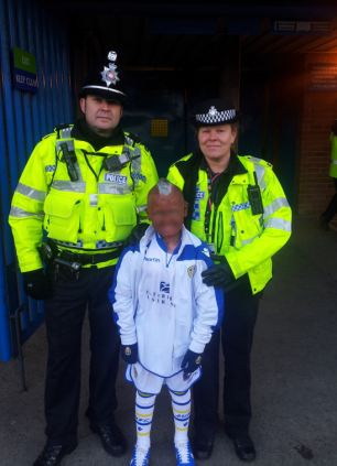 Ten year old kid blacks up like El Hadji Diouf, gets branded racist. Article-2256190-16BA812A000005DC-848_306x423