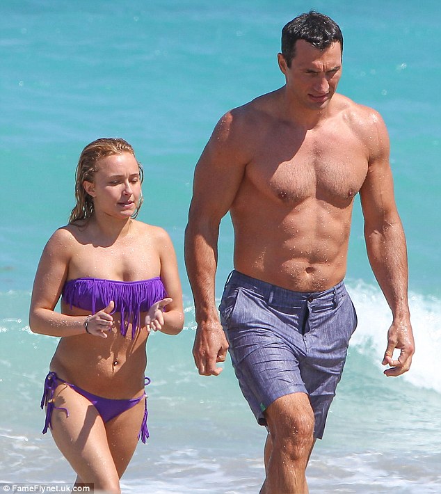 Rumor has it Wladimir and Hayden are engaged Article-2303228-190A81F7000005DC-90_634x710