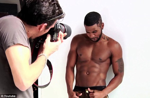 VIDEO -  So this is what Jordin sees in him! Sparks' fiancé Jason Derulo shows off his muscled physique in sneak peek for new single The Other Side Article-2308396-19431B83000005DC-728_634x414