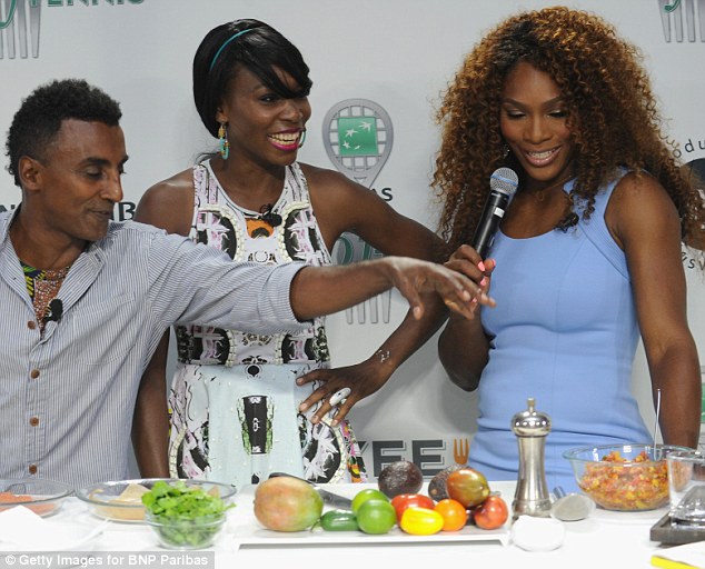 Number one in fashion, too! Serena and Venus Williams Article-2400724-1B6B65E3000005DC-700_634x512