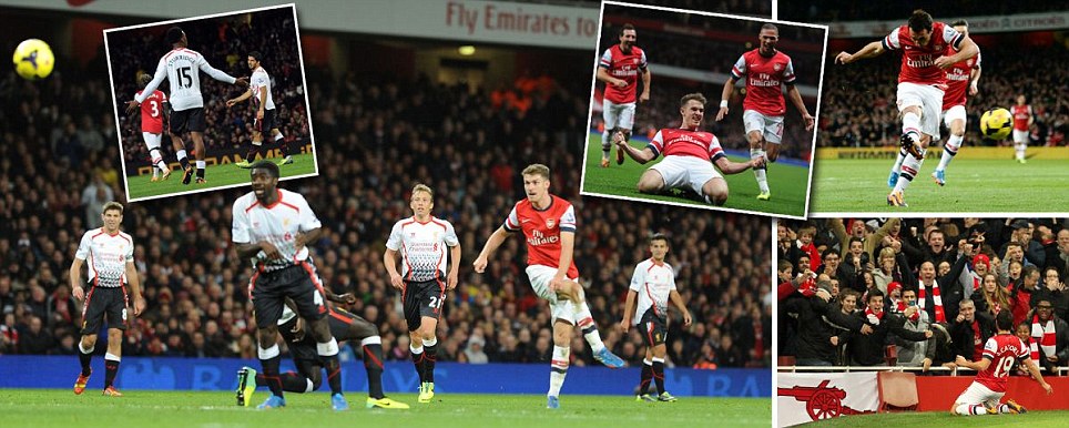 Arsenal 2 - 0 Liverpool: Huge performance, huge win Article-2483684-1927CDDC00000578-687_964x386