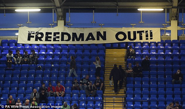 Supporters - Supporters' Trust could step forward to help fund Wanderers' Academy - Page 3 1413192940400_wps_5_A_banner_in_the_stands_at